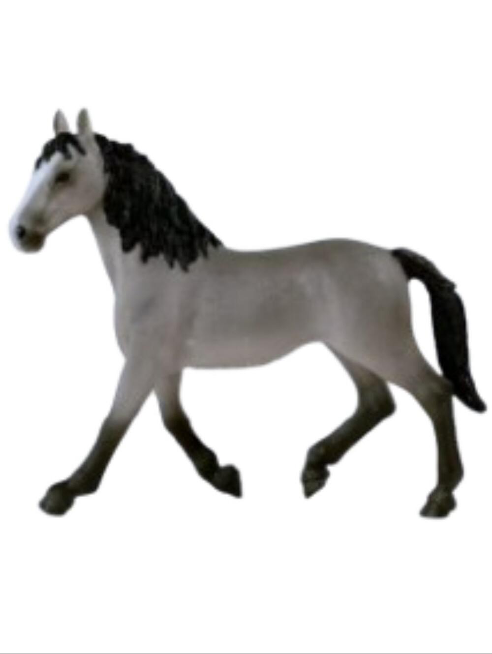Schleich Cheval De Selle Francais Mare Horse Figurine - Black Mane & Tail